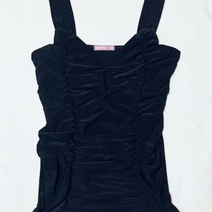Black Sleeveless Top